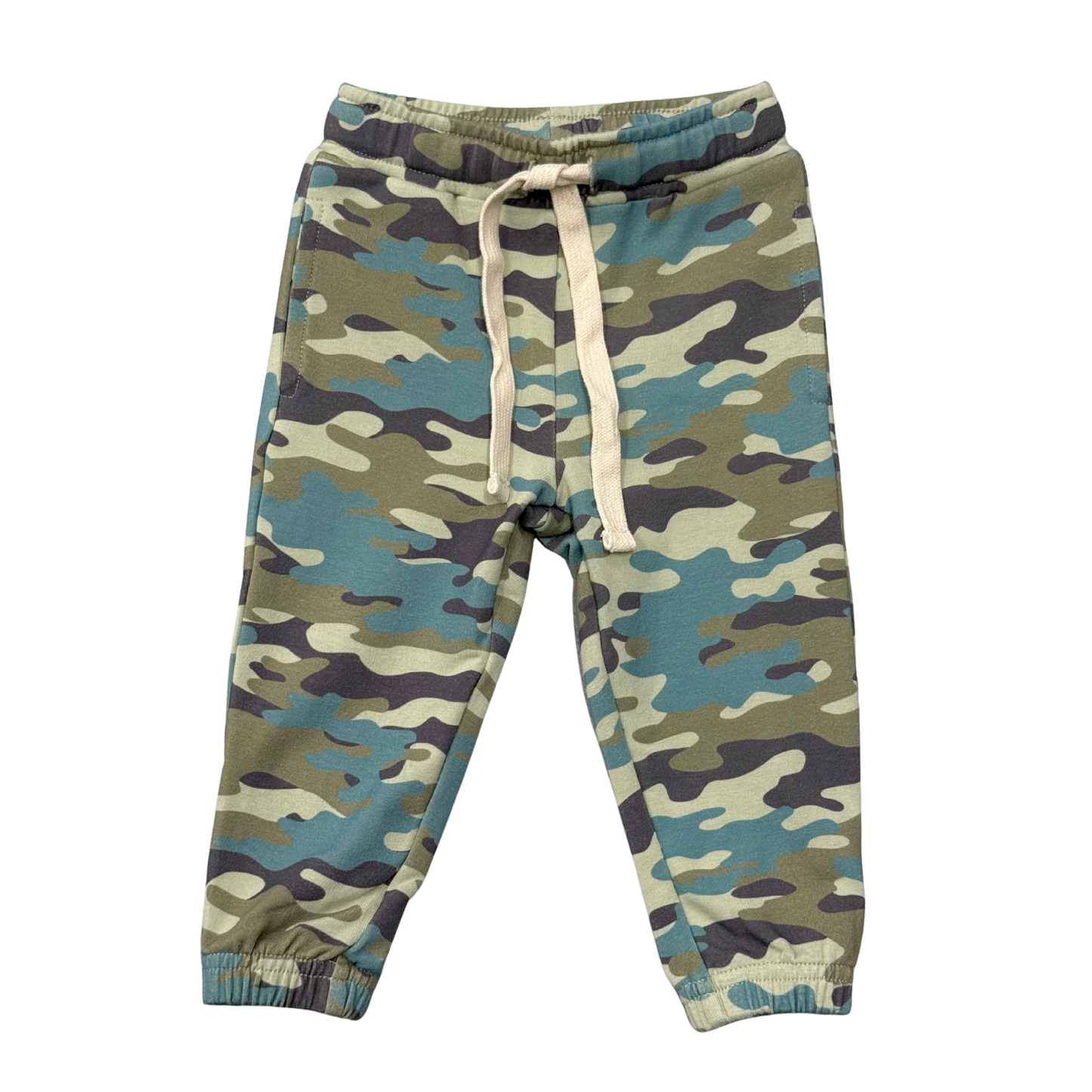 Camouflage Bamboo Cotton Joggers