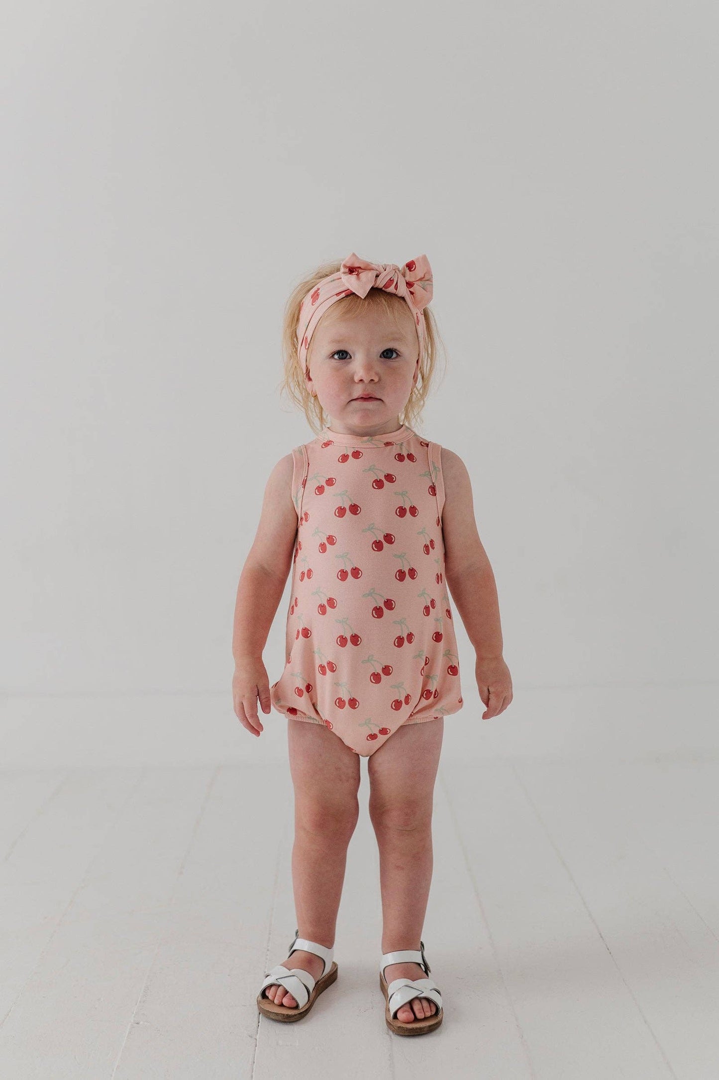 Cherries Bamboo Bubble Romper
