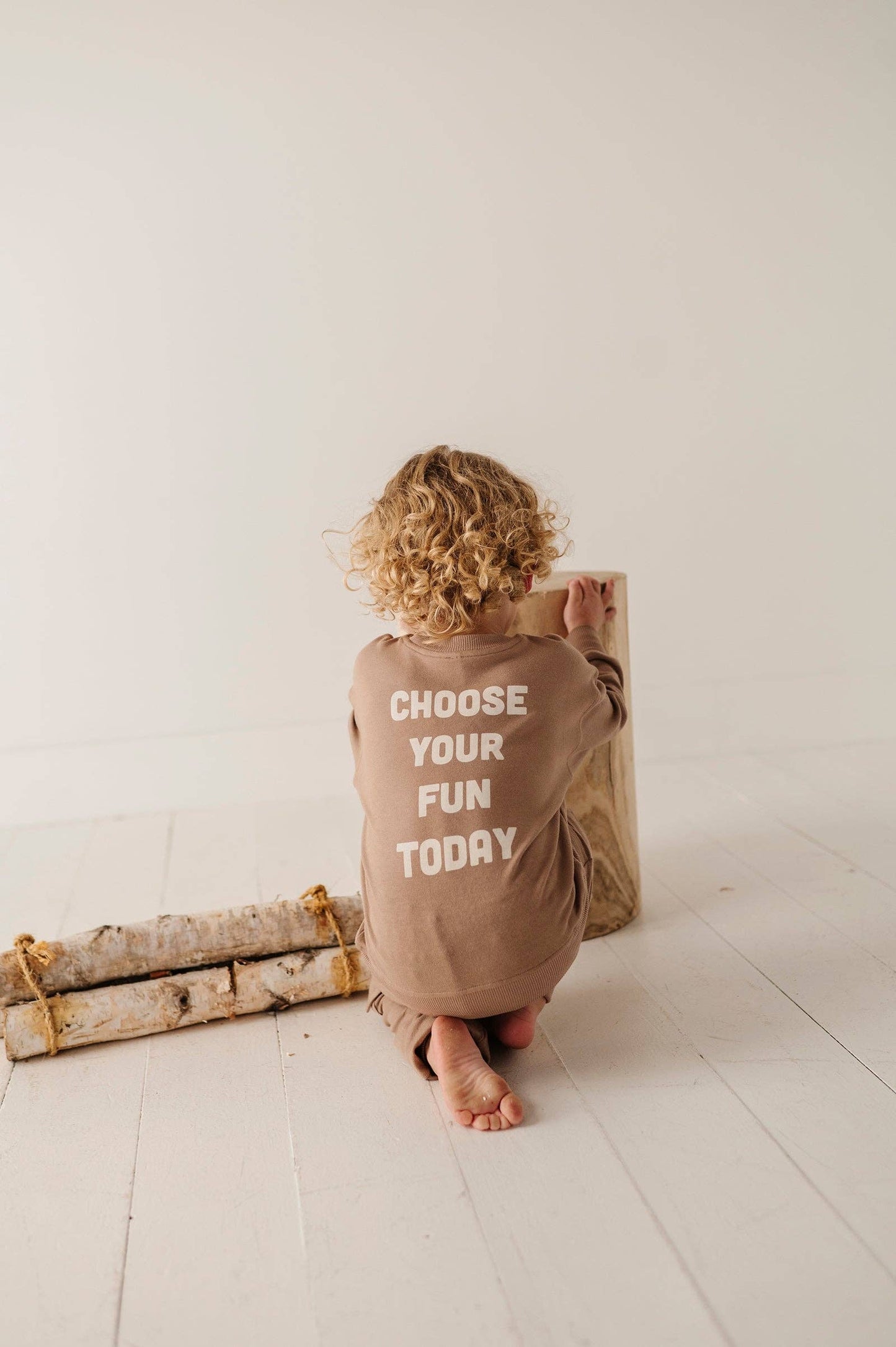 Bamboo Boxy Sweatshirt - Choose Your Fun