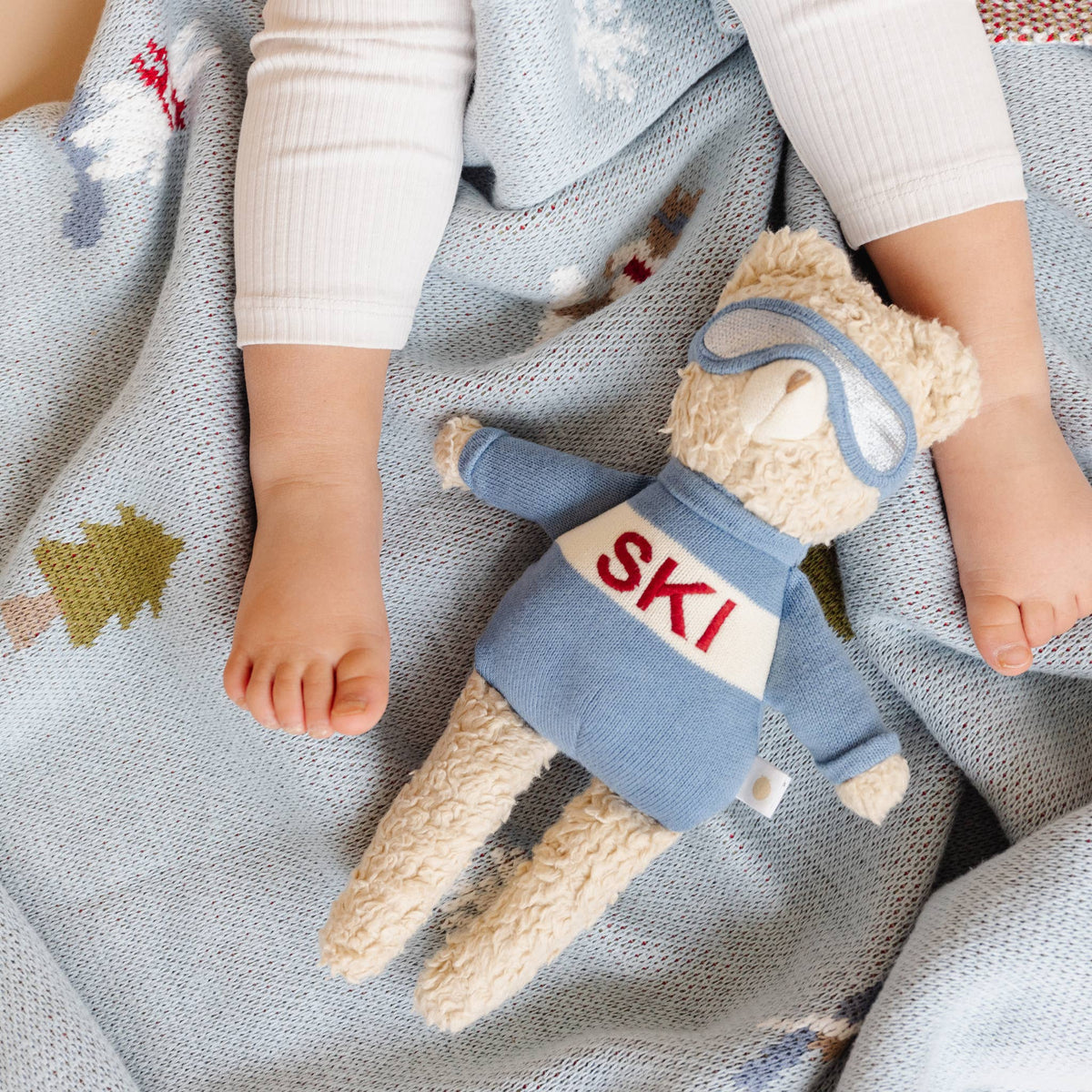 Organic Ski & Snowboard Baby Blanket