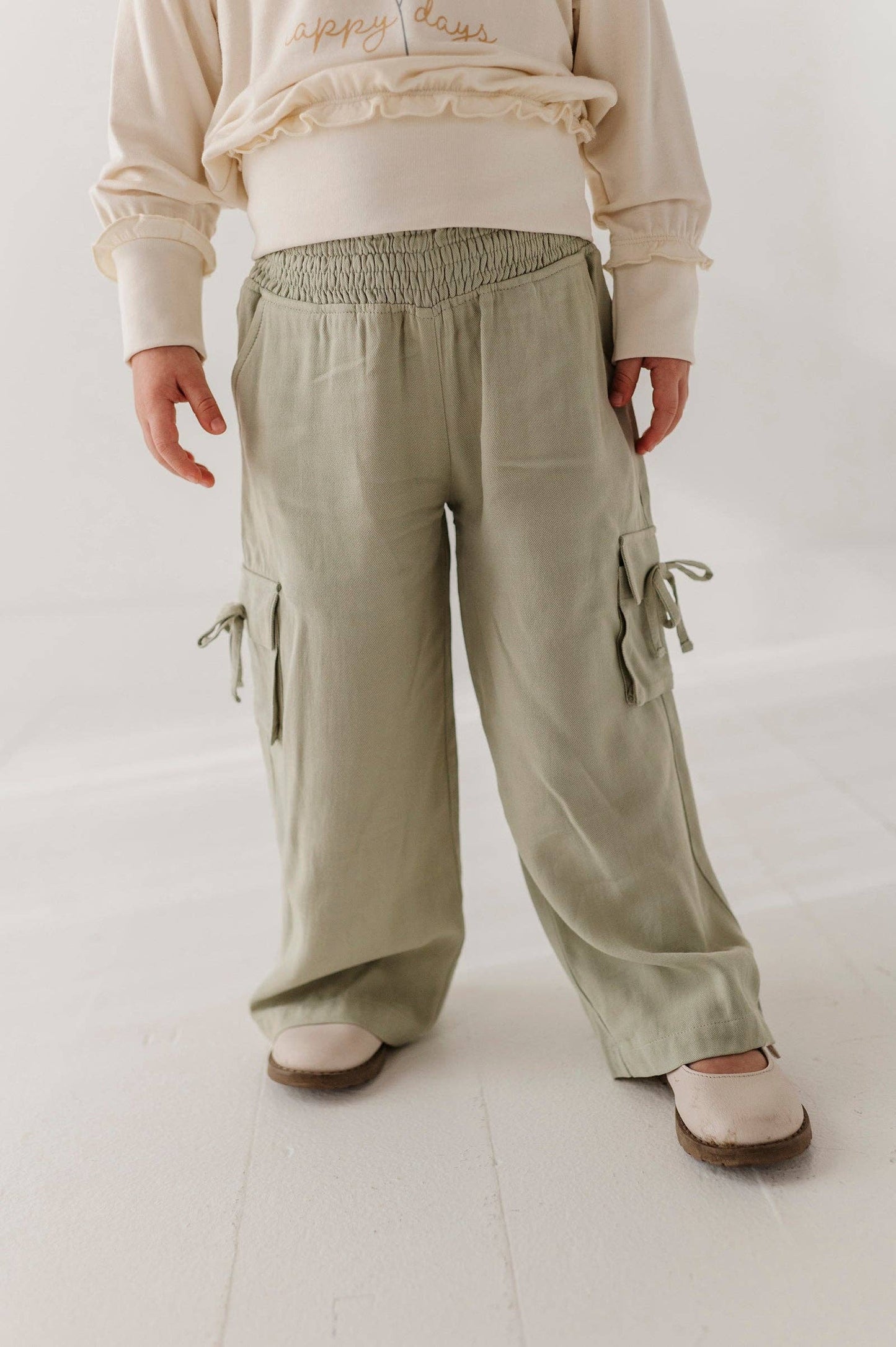 Mellow Rose Wide Leg Cargo Pant