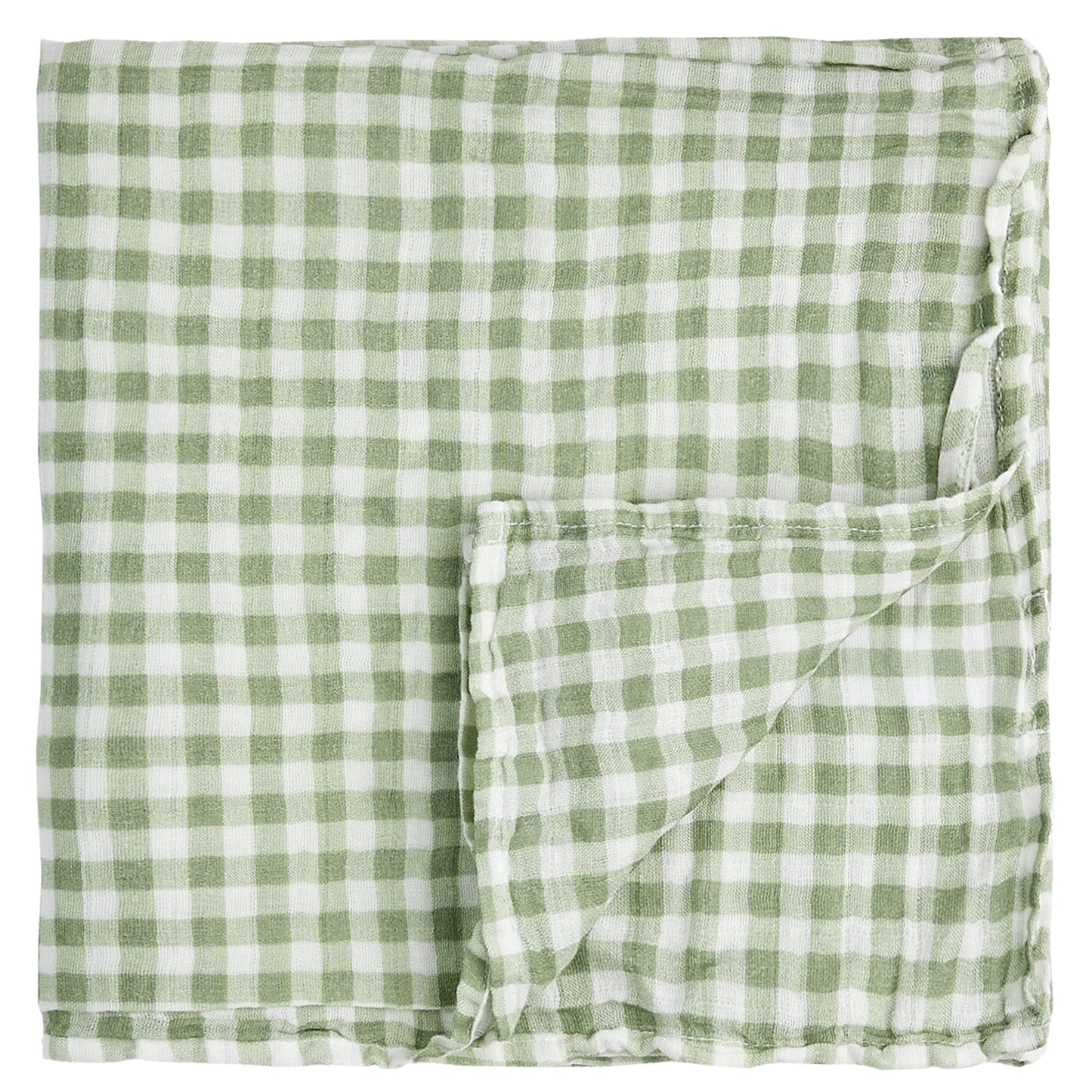 Baby Swaddle Blanket Woven: Green