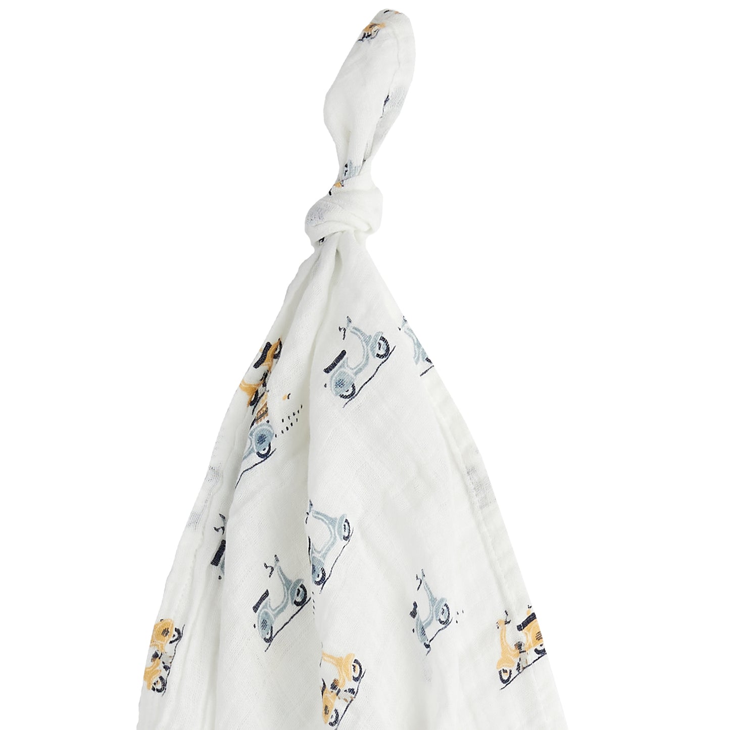 Baby Swaddle Blanket Woven: Off white-white