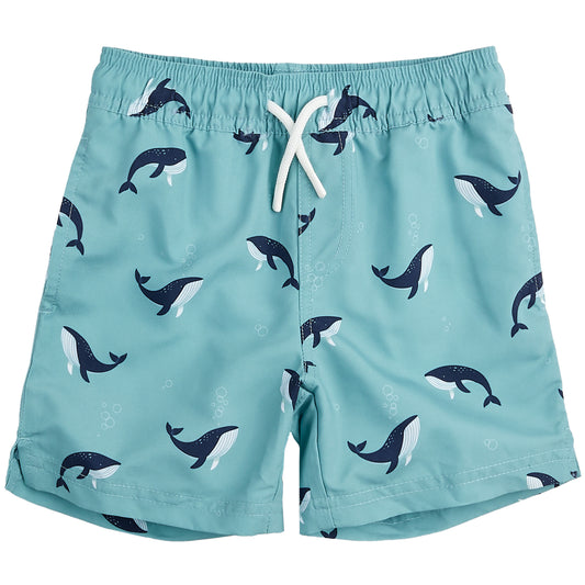 Boy Swim Shorts Woven: Turquoise