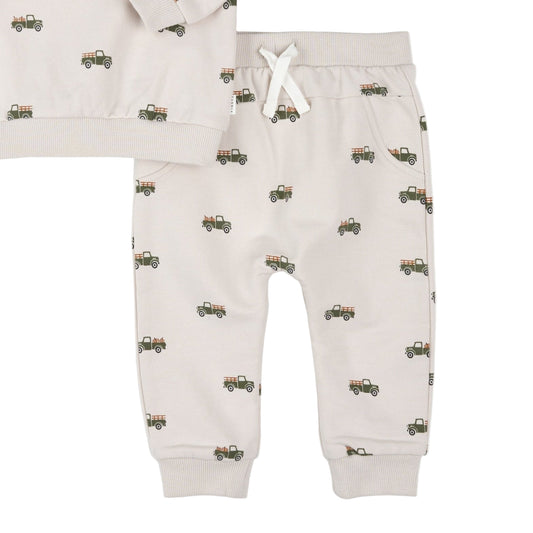 Beige Pumpkin Patch Truck Pants
