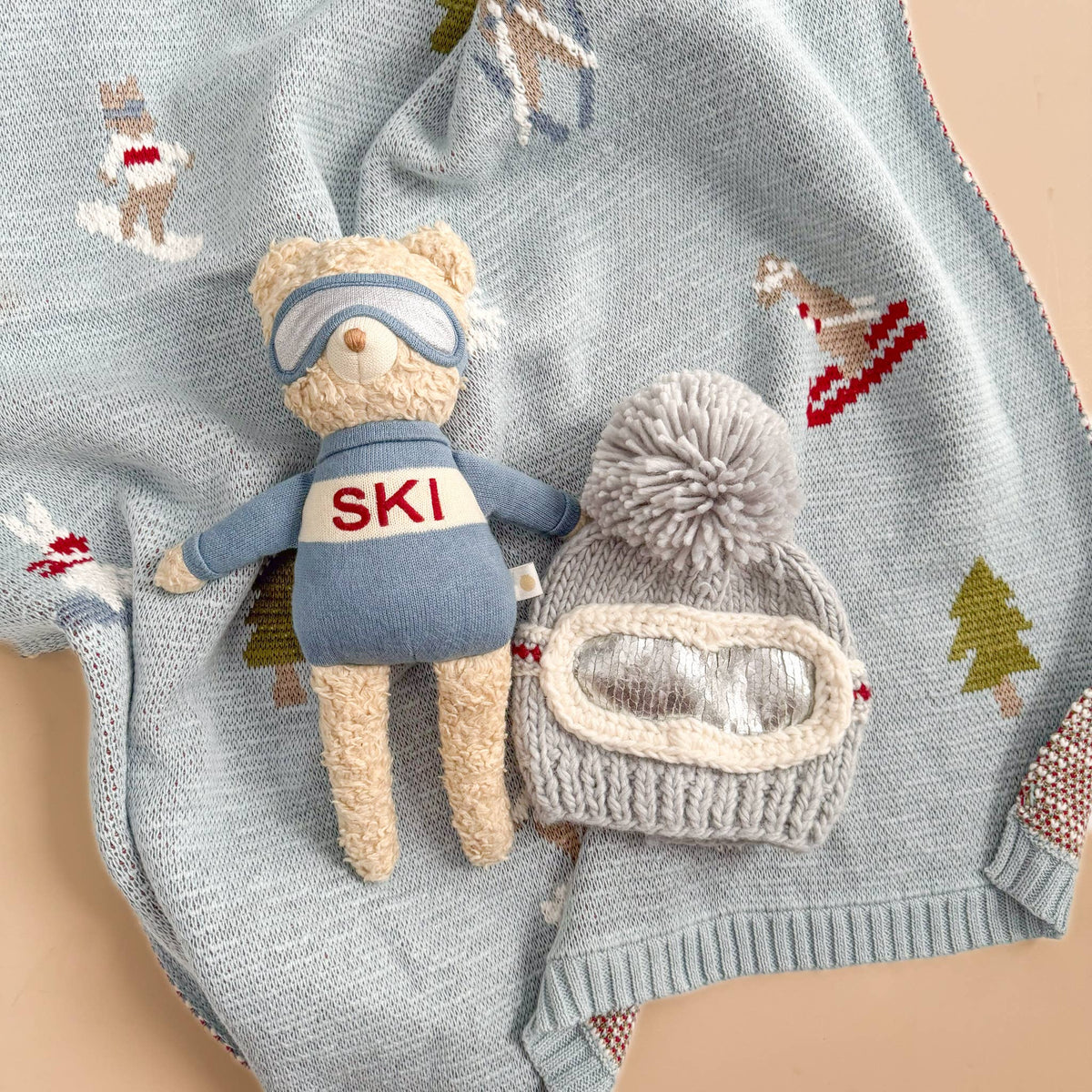 Organic Ski & Snowboard Baby Blanket