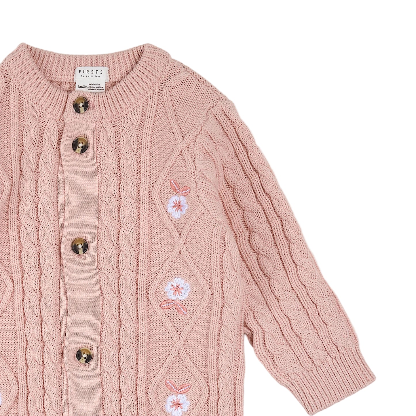 Farm Floral Sweater Knit Playsuit