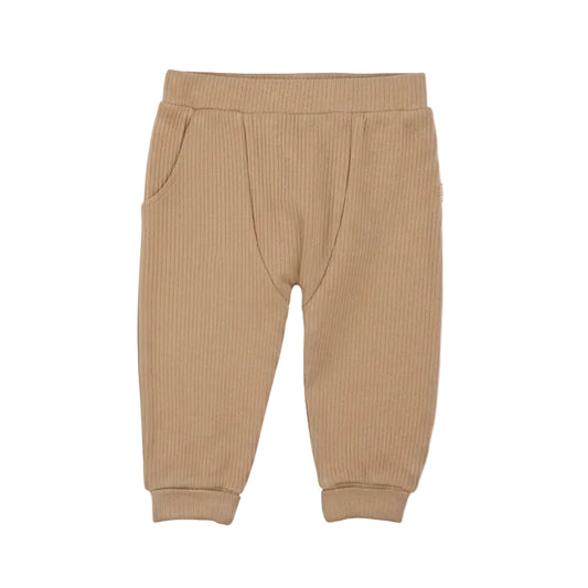 Highland Brown Ribbed Pants
