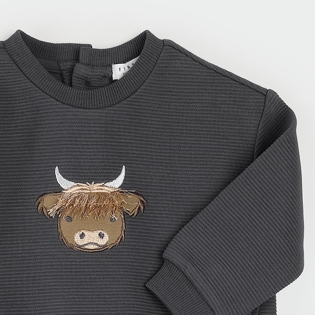 Highland Cow Ottoman Outfit Set