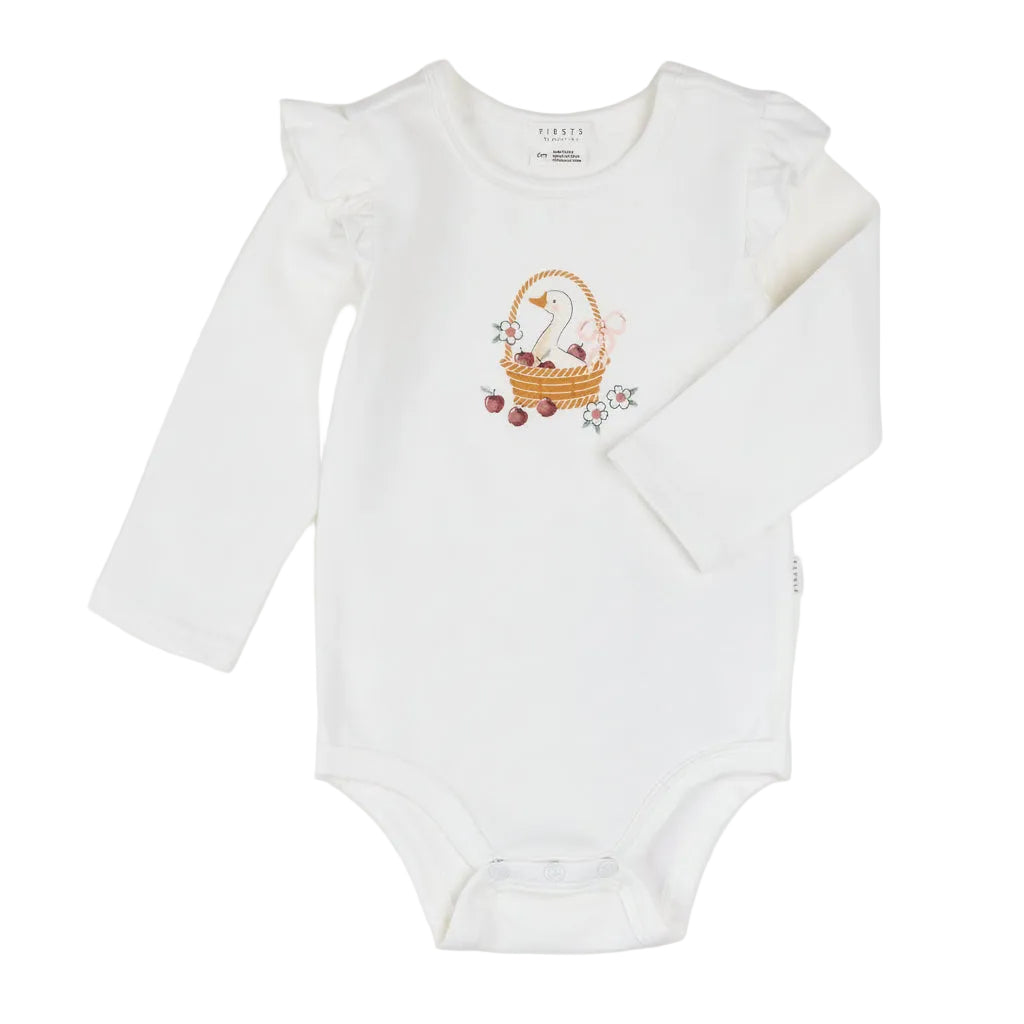 Dress-Up Duck 2pc LunaKnit Bodysuit Set