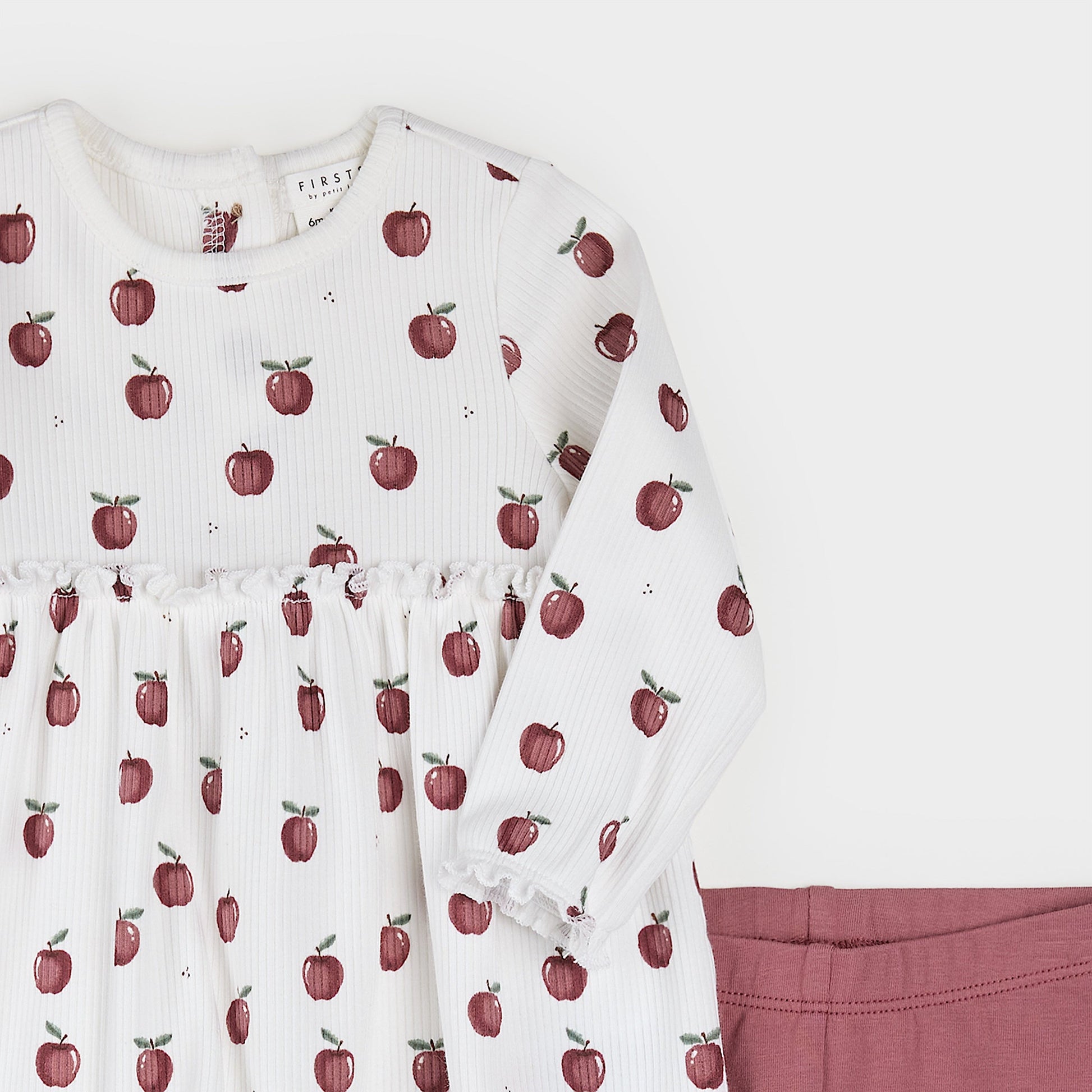 Apple Orchard Ribbed Dress Set