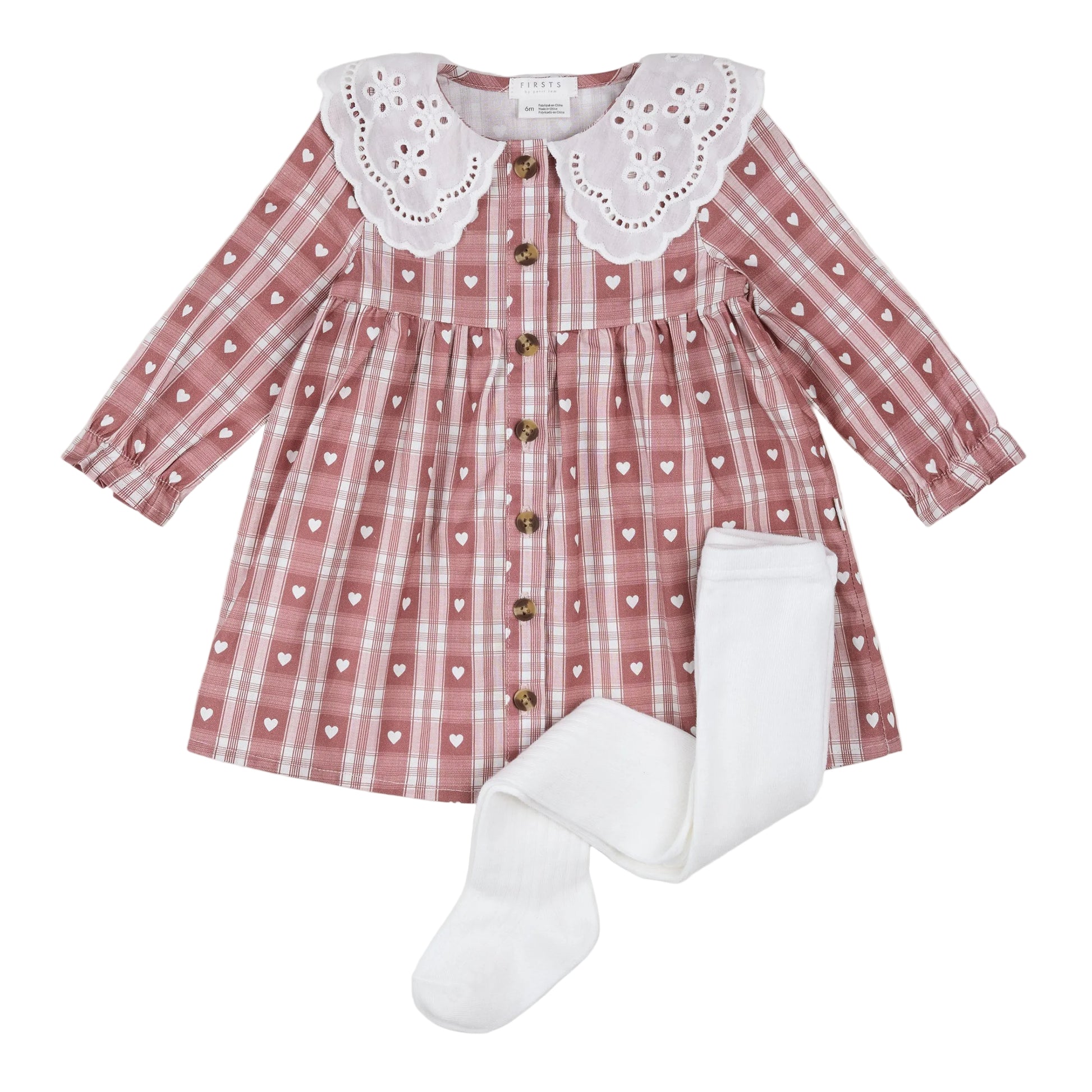 Jazzberry Gingham Dress Set