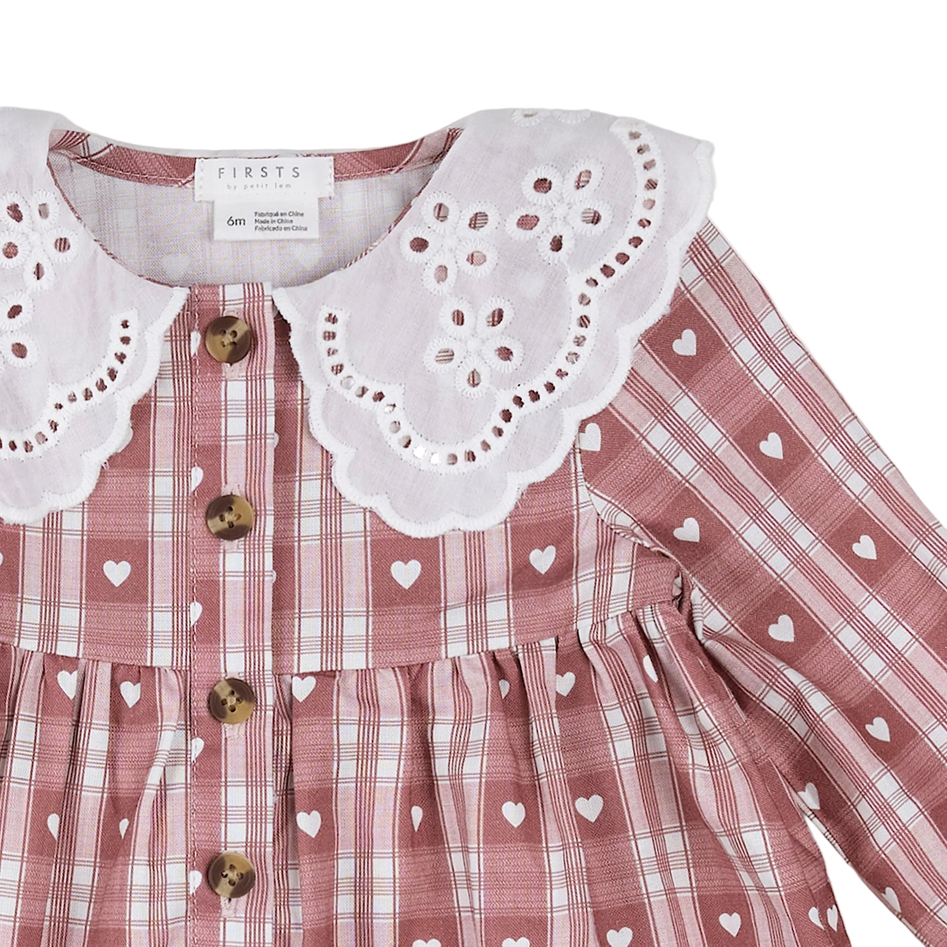 Jazzberry Gingham Dress Set