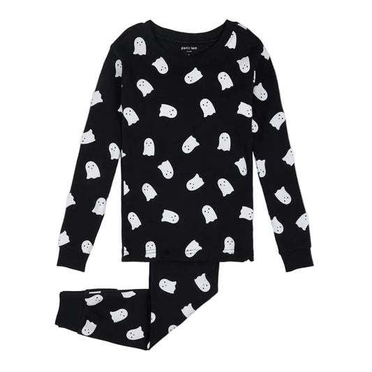 Glow in the Dark Ghost Top & Pant PJ Set