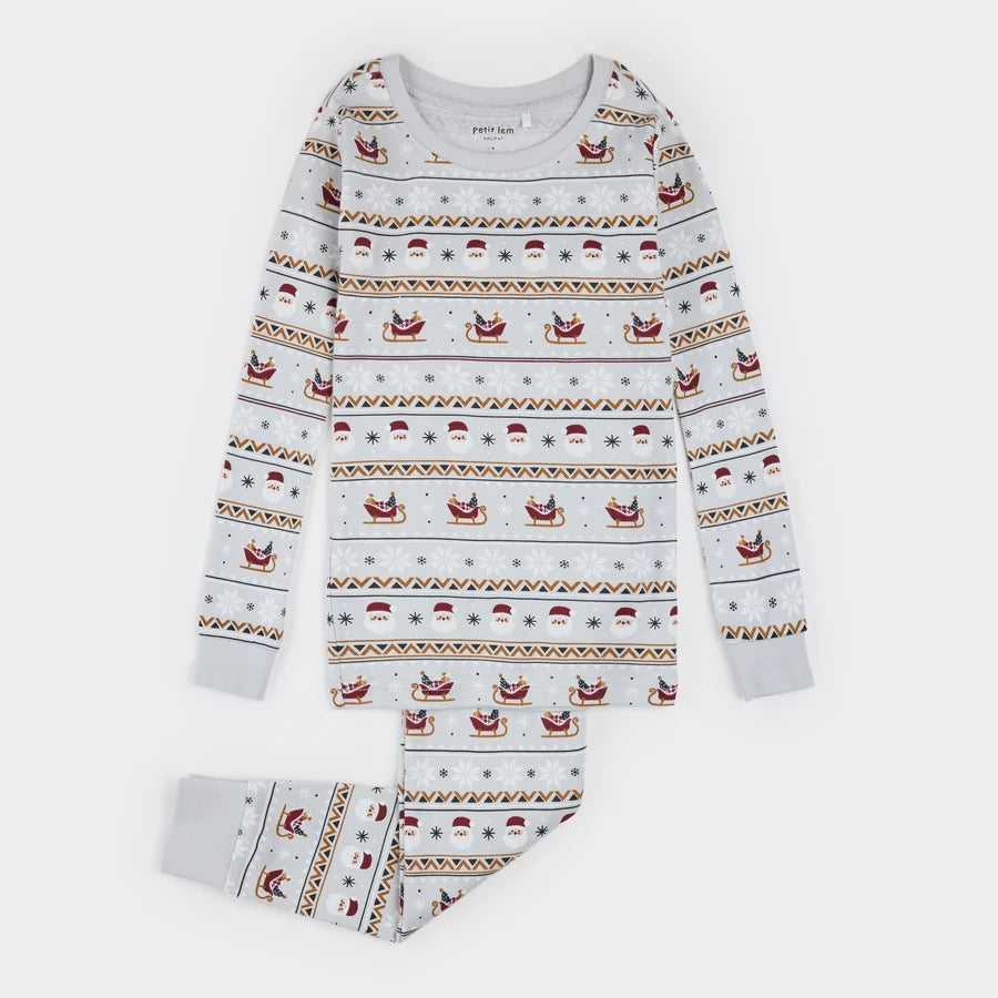 A Merry Mix Grey Pj Set