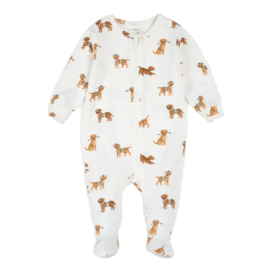 Golfing Pups Footed Sleeper