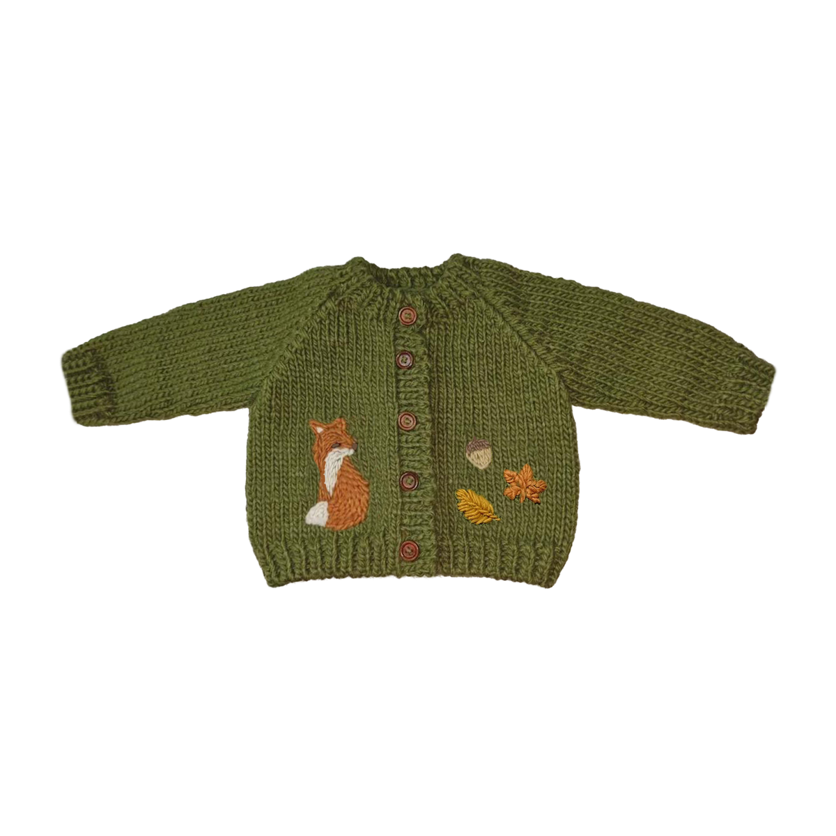 Organic Fox Cardigan