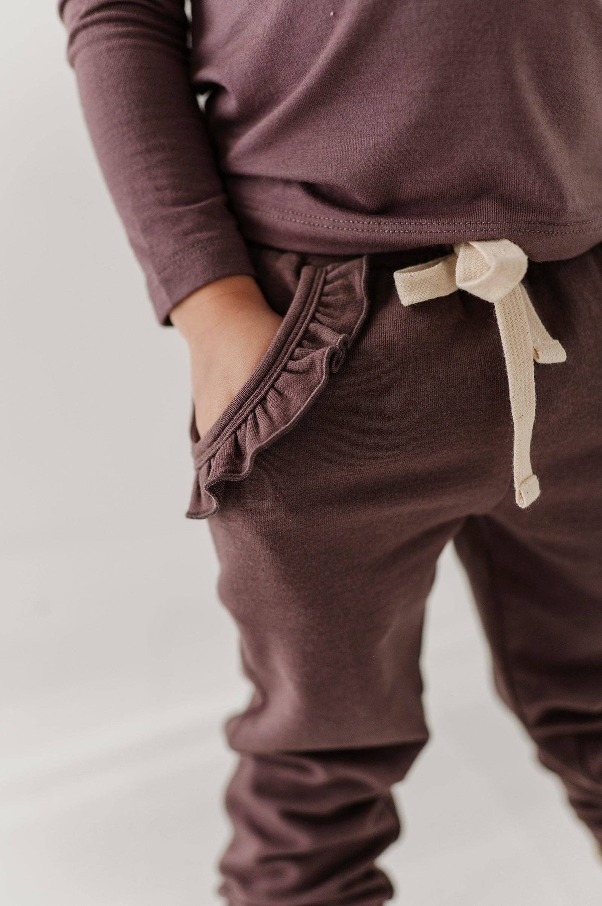Plum Bamboo Joggers