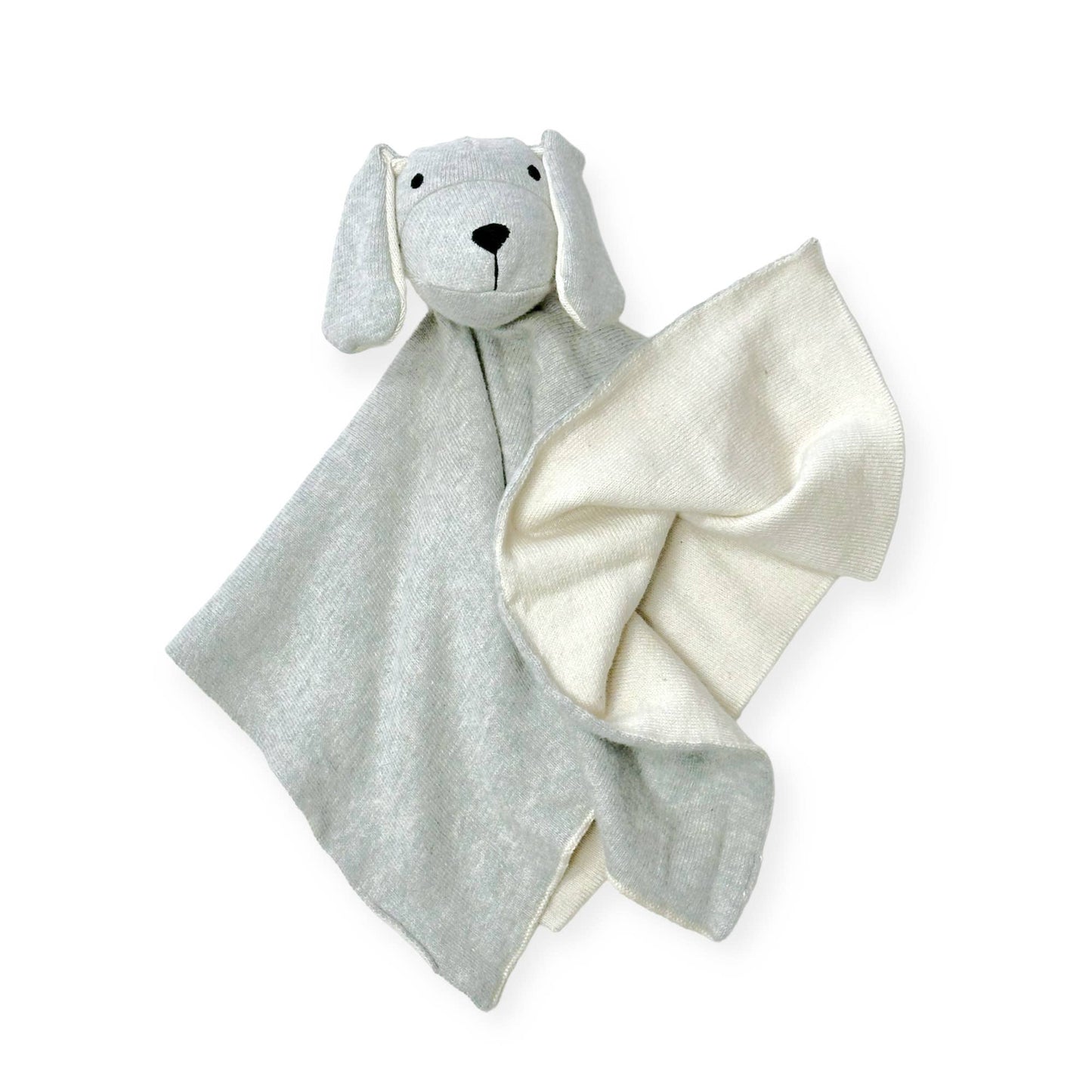 Organic Cotton Lovey - Heather Grey Puppy Dog