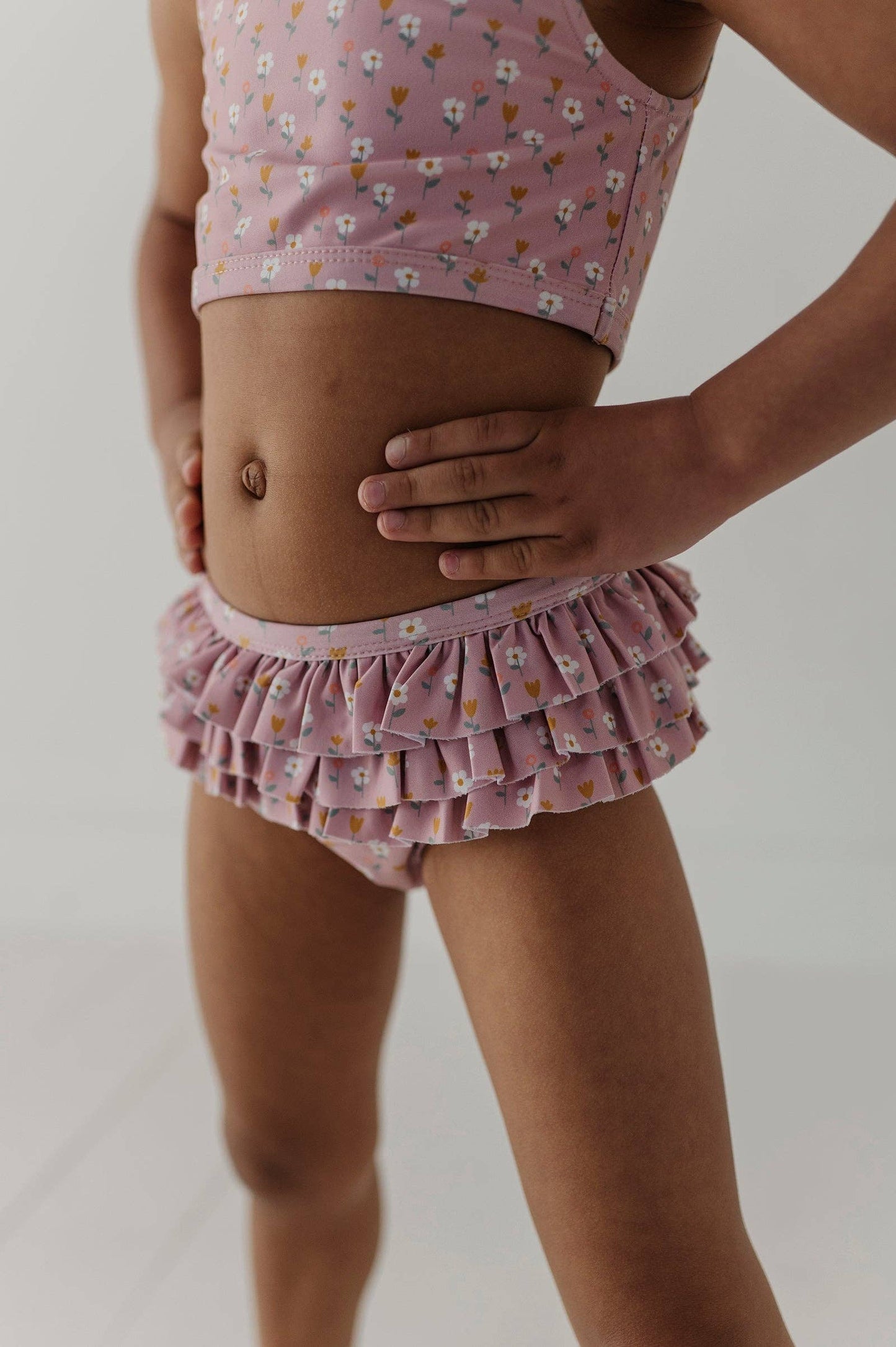 Mini Daisy Two-Piece Swimsuit