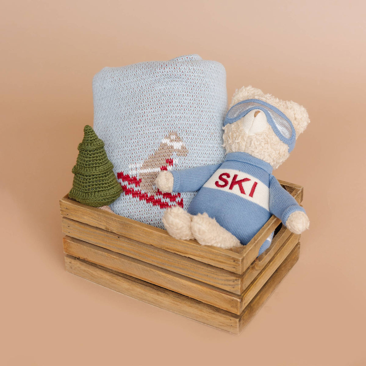 Organic Ski & Snowboard Baby Blanket