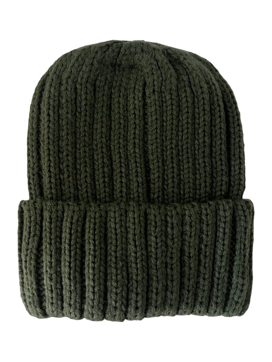 Chunky Knit Hat - Forest
