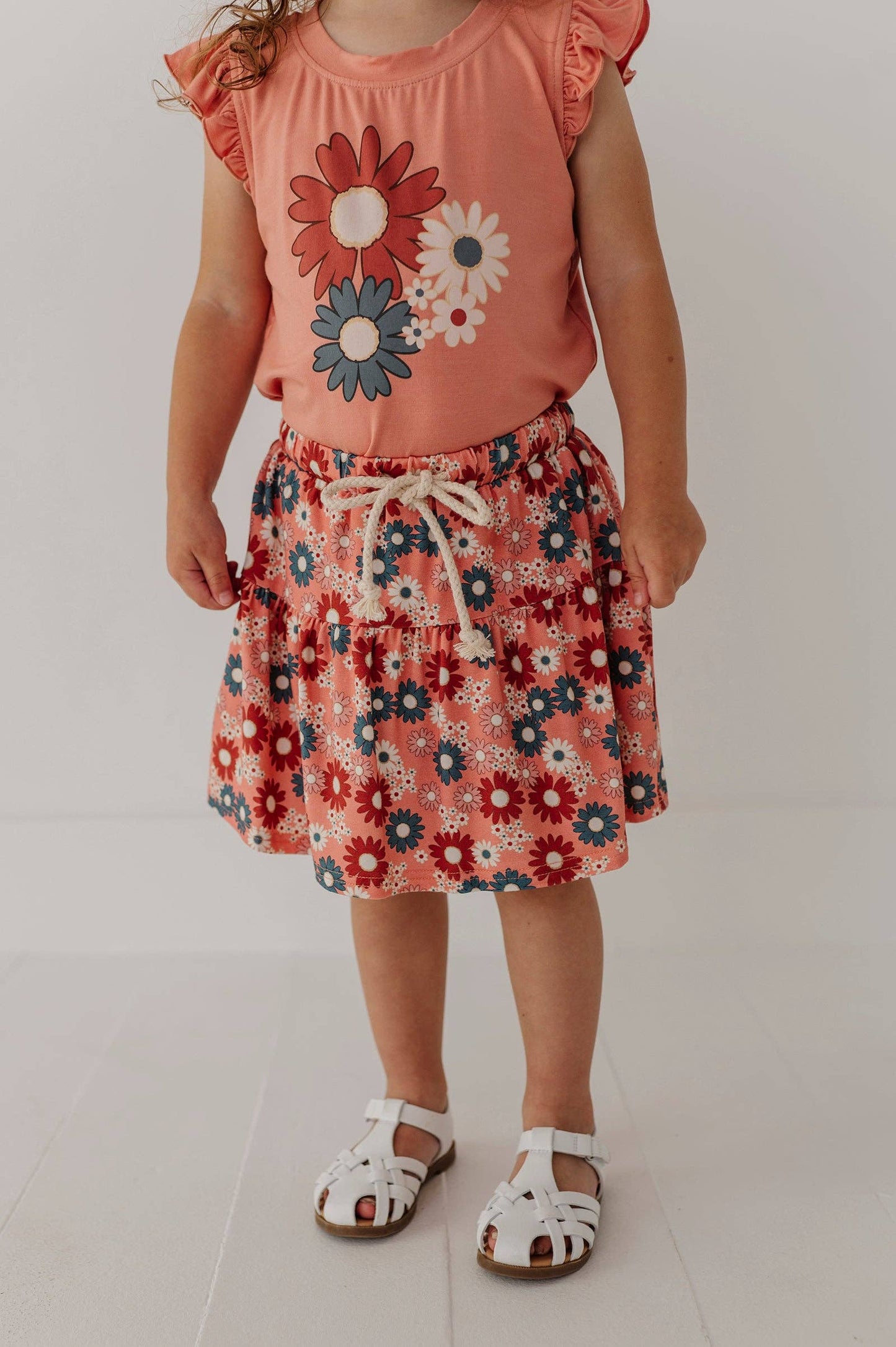 Zoey Daisy Bamboo Skort