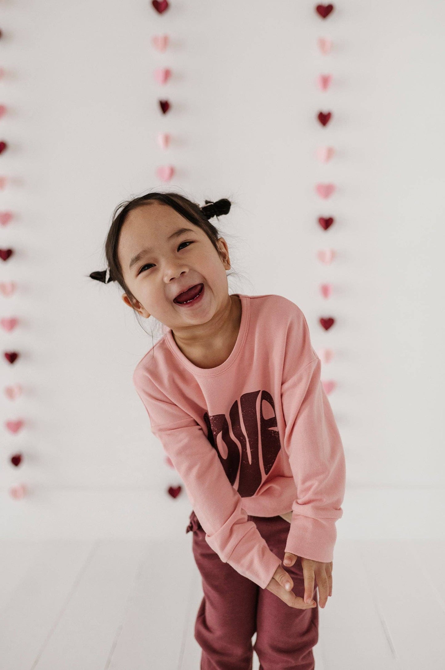 Love Drop-Shoulder Pullover