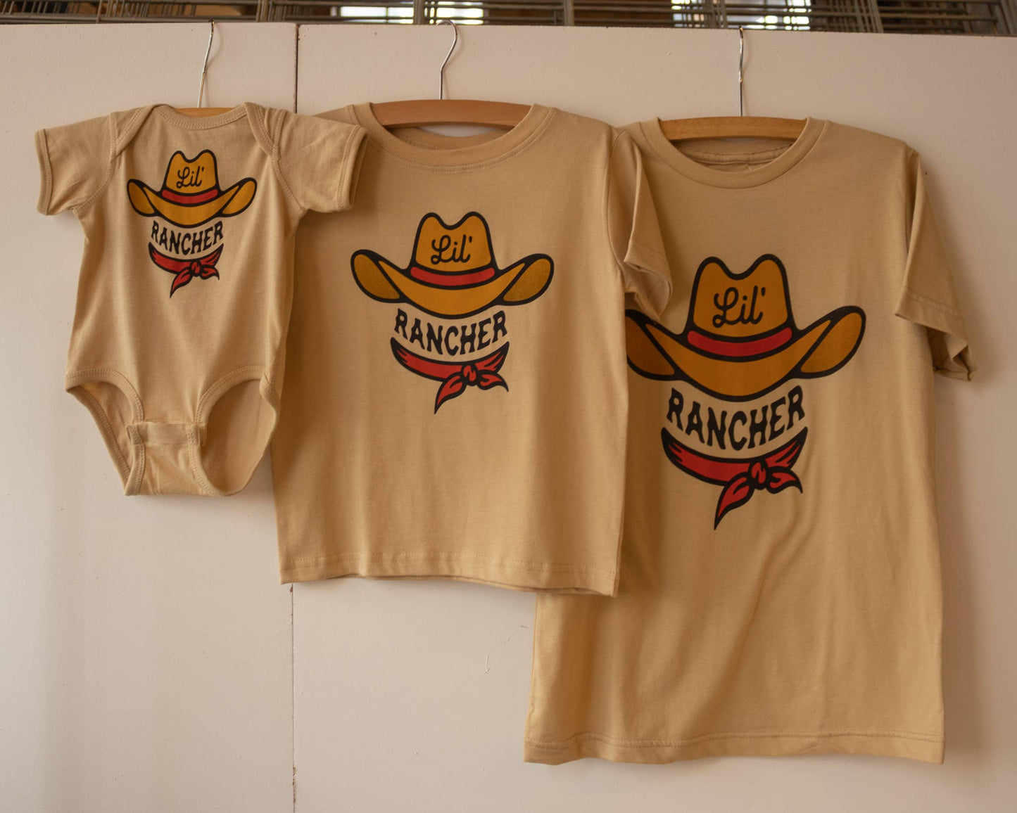 Lil Rancher Western Kids Tee
