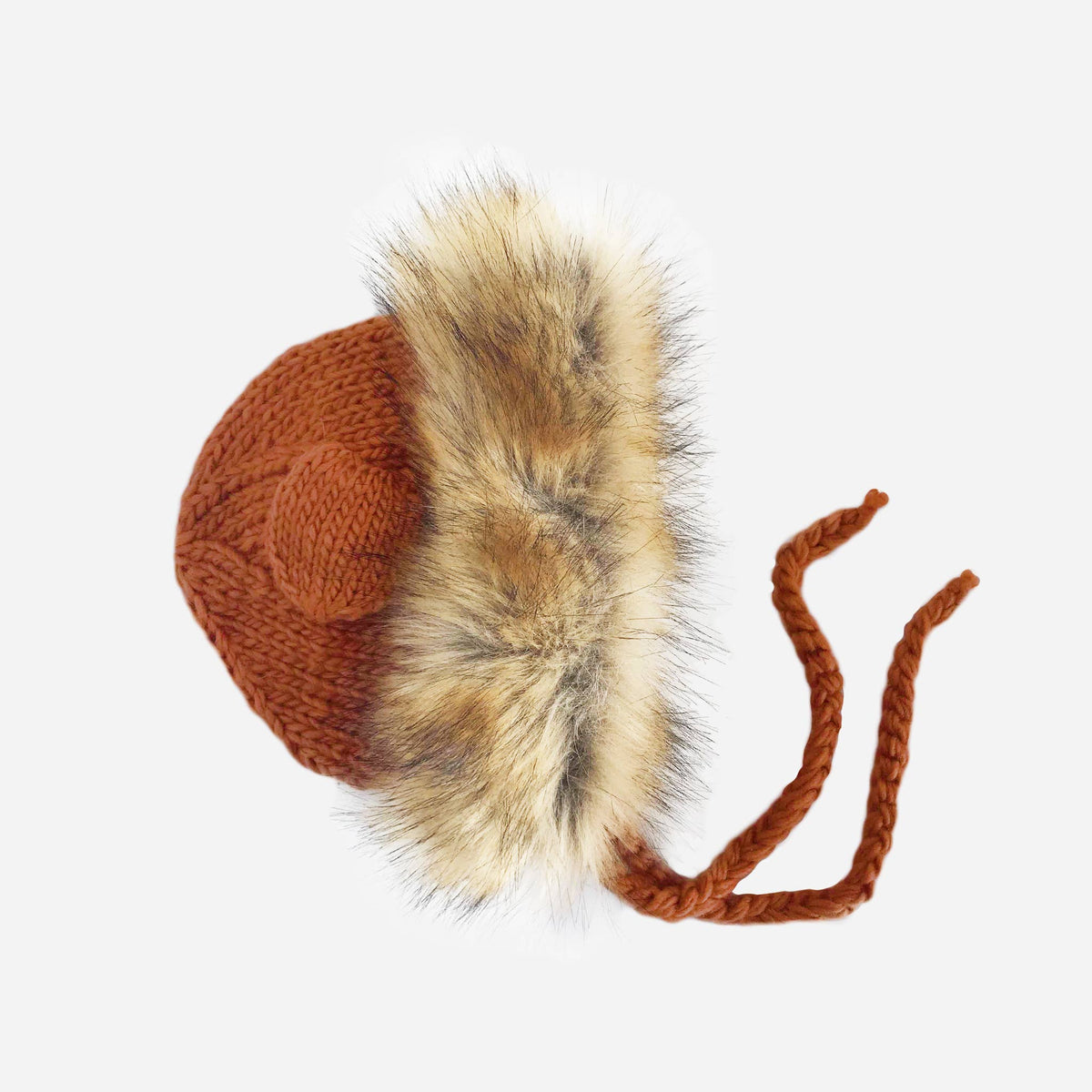 Organic Lennon Lion Baby Bonnet