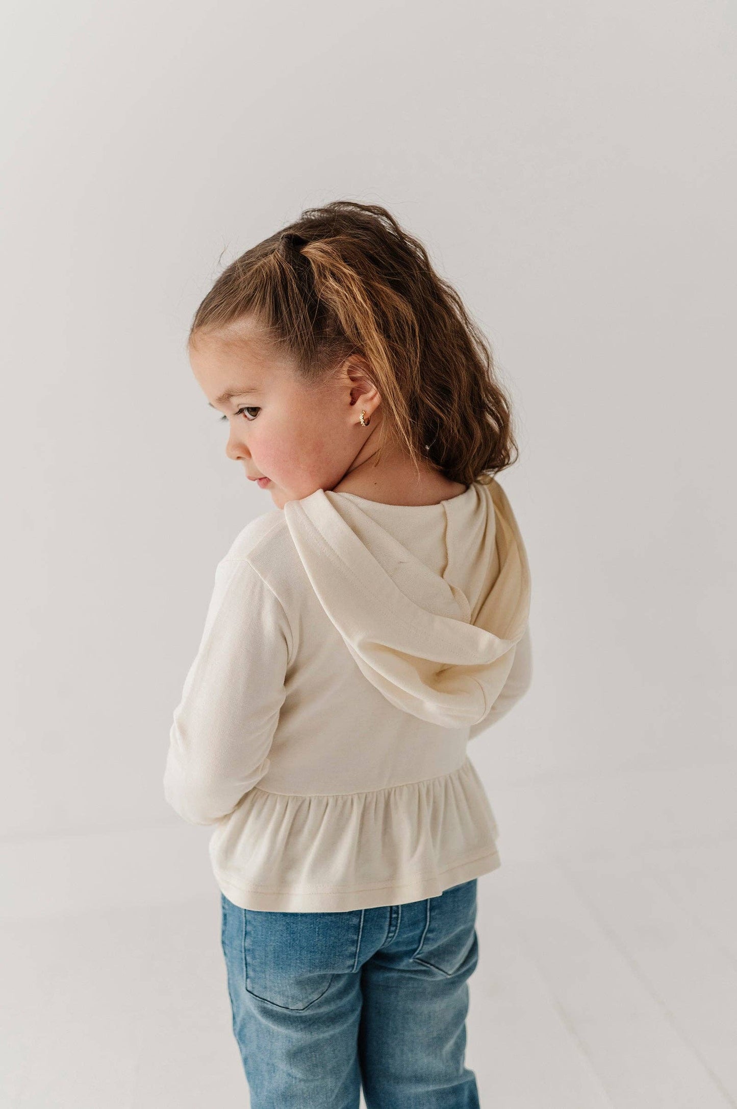 Daisy Love Peplum Hoodie