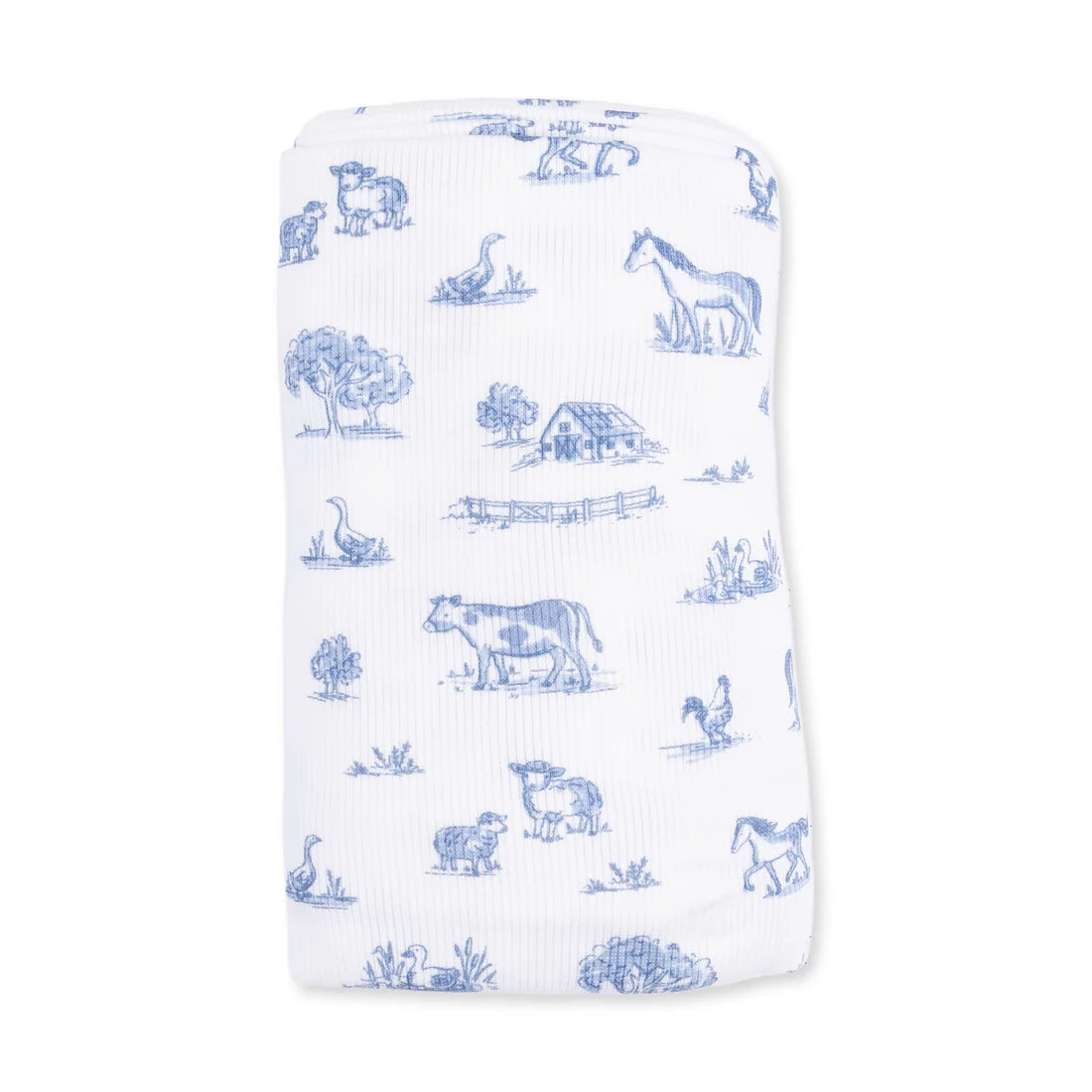 Farm Friends Swaddle Blanket