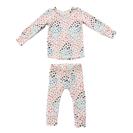 Rainbow Hearts Lounge Set