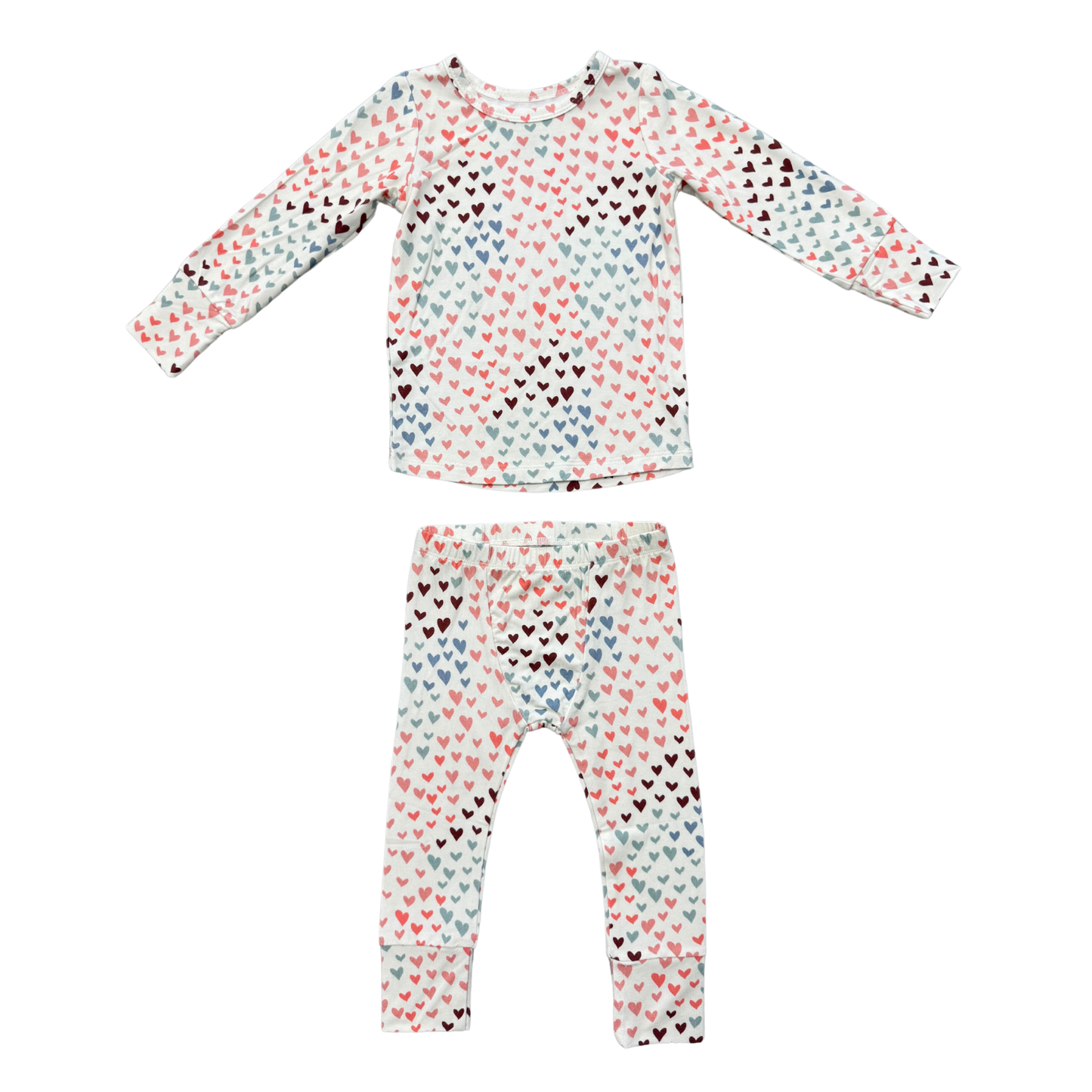 Rainbow Hearts Lounge Set