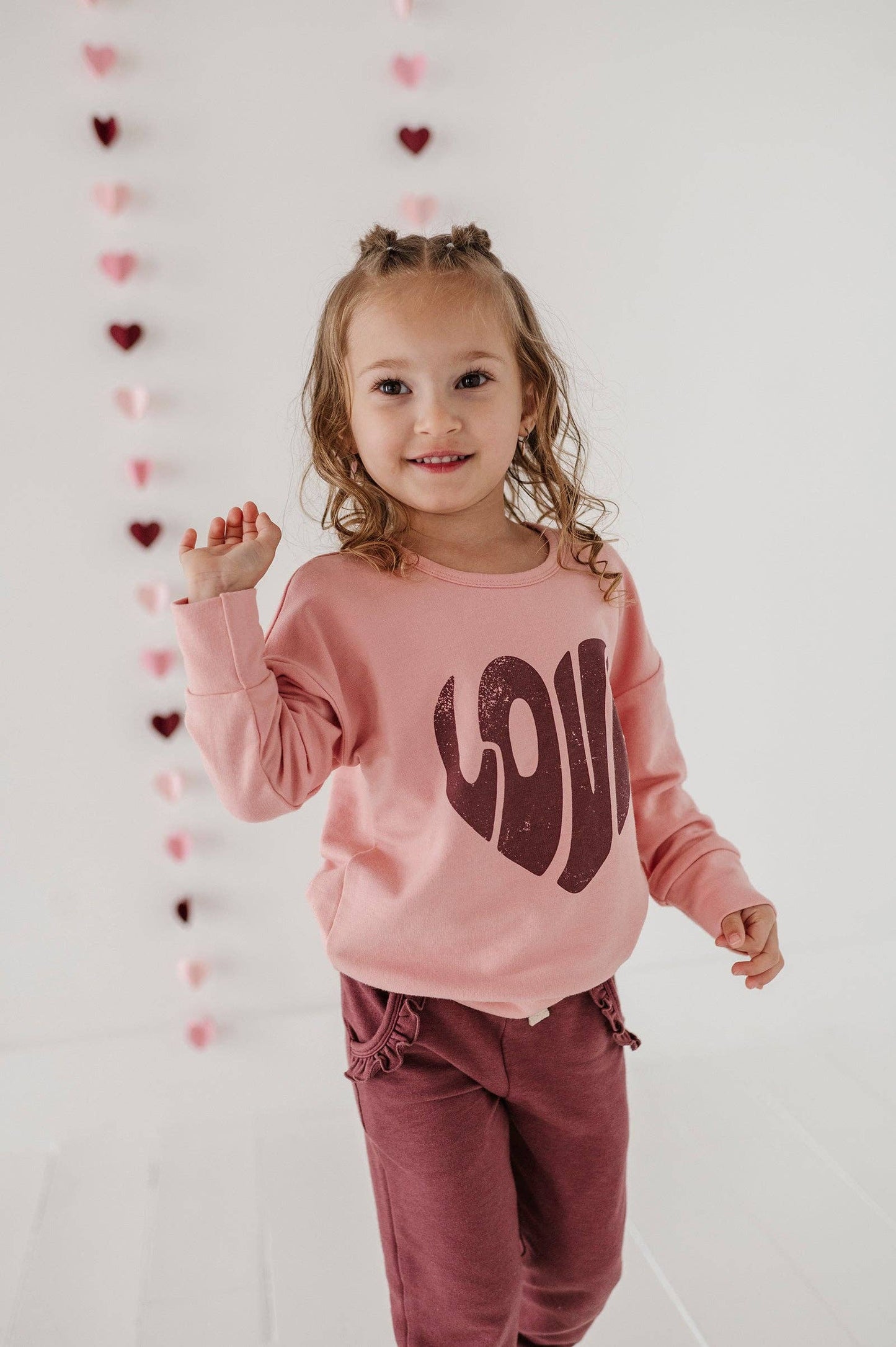 Love Drop-Shoulder Pullover