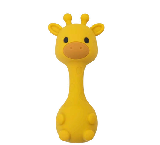 BPA All Silicone Giraffe Rattle