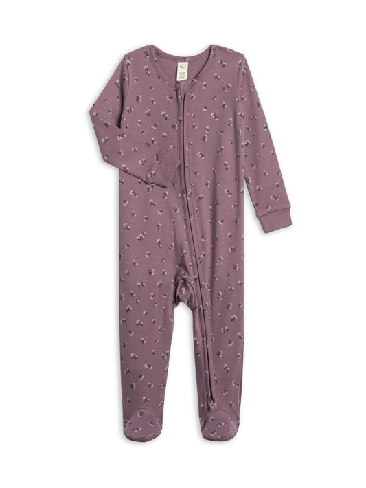Organic Baby Peyton Footed Sleeper - Maxine Floral