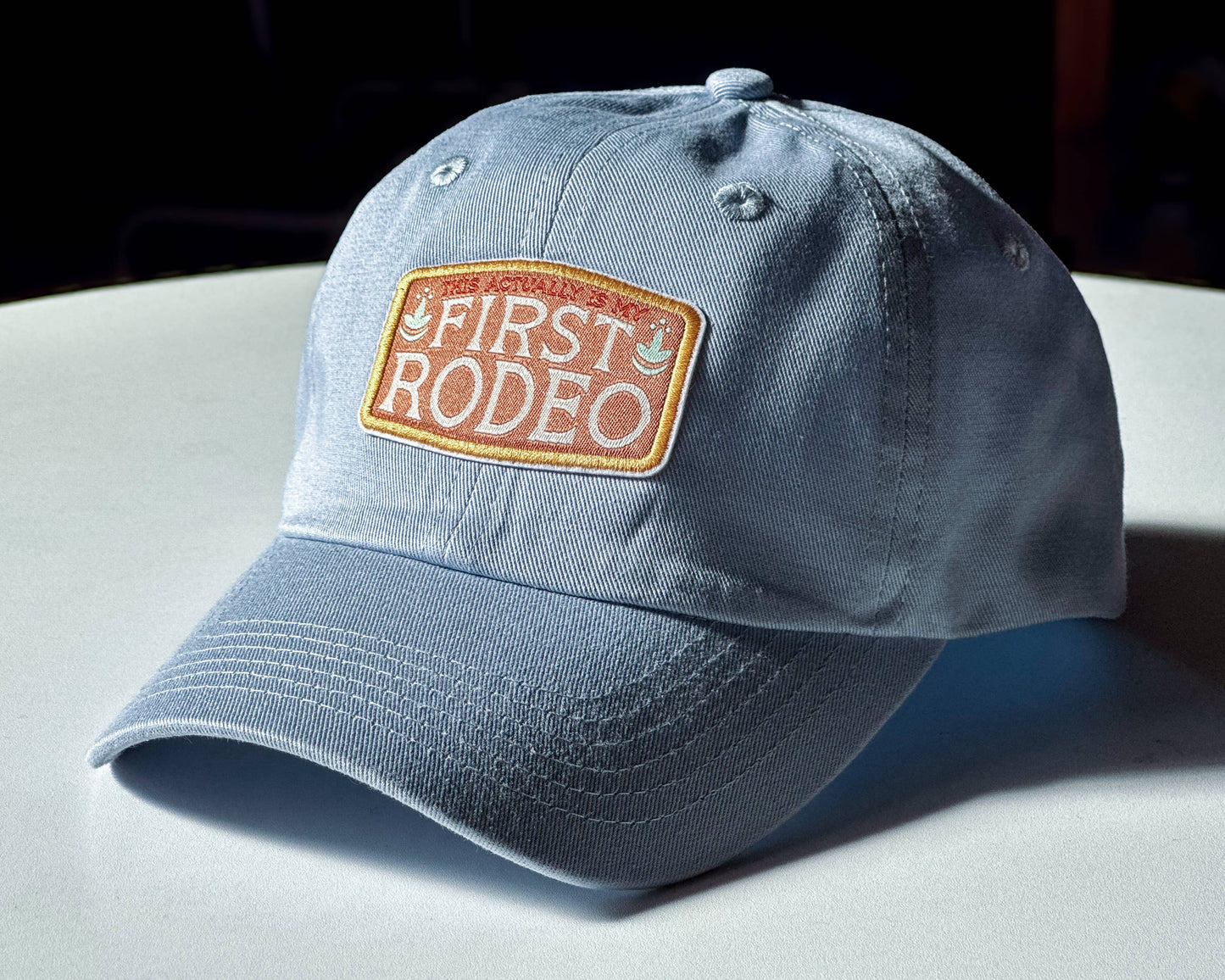 Actually My First Rodeo Kids Hat