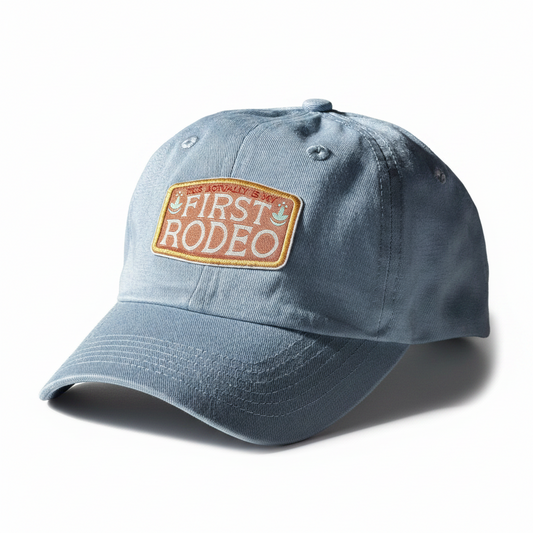 Actually My First Rodeo Kids Hat