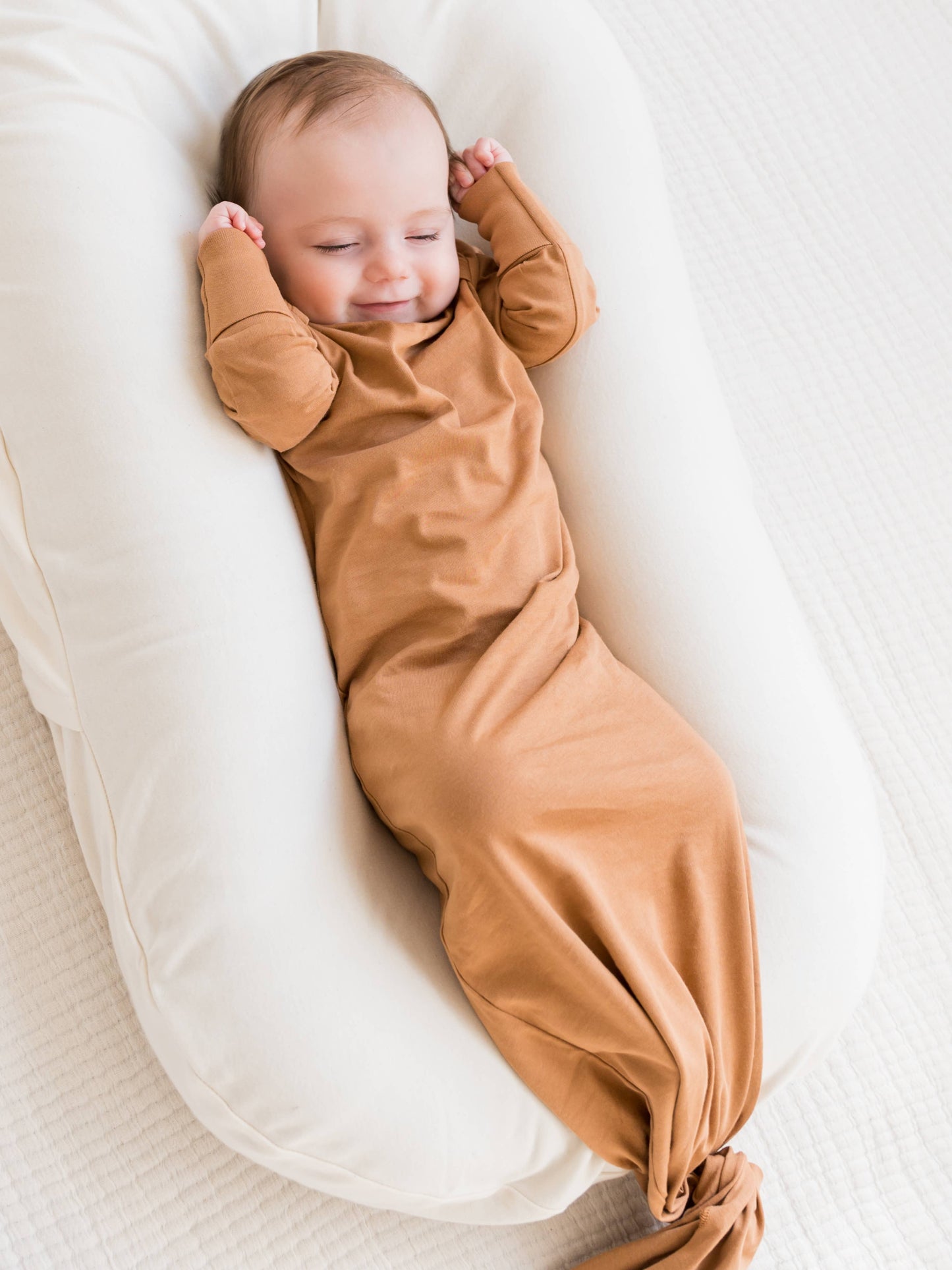 Organic Newborn Infant Gown - Ginger