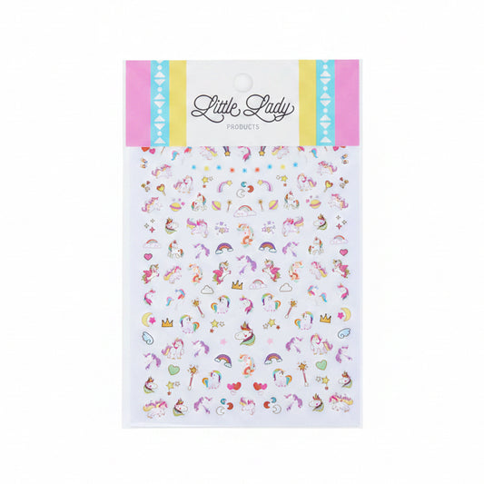 Unicorn Party Nail Stickers