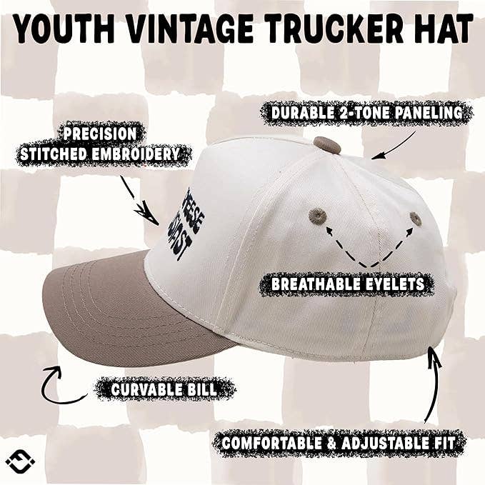Toddler Mac & Cheese Enthusiast Snapback Hat