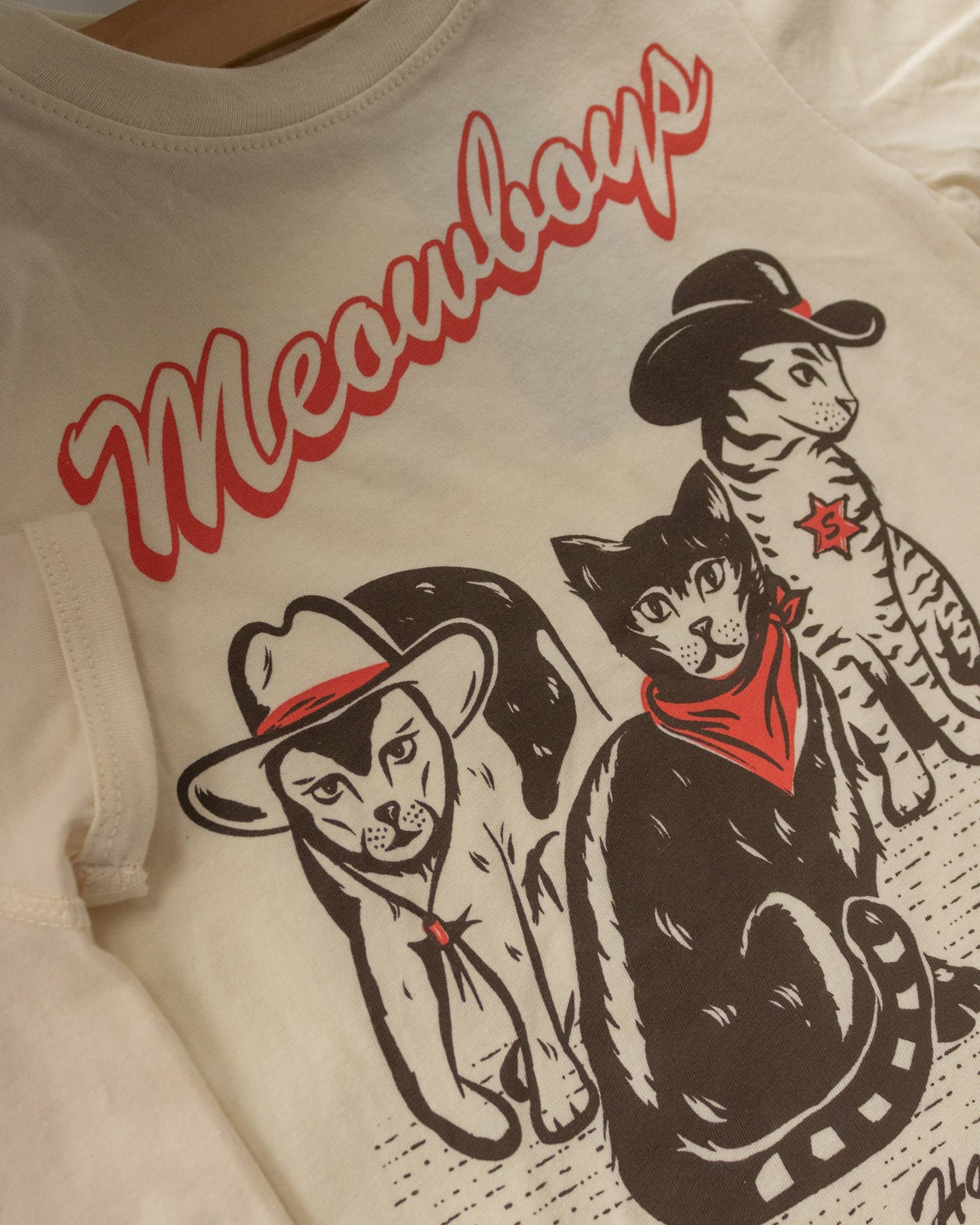 Meowboys Western Kids Tee