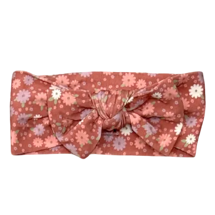 Bamboo Bow Headband - Tiny Petals