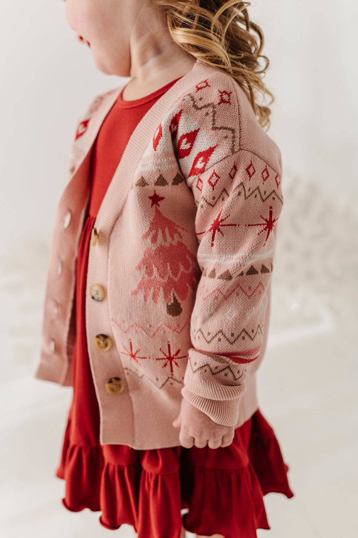 Reindeer Jacquard Christmas Knit Sweater