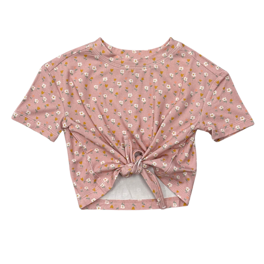 Mini Daisy Tie Front Tee