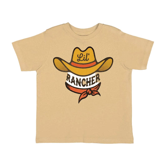 Lil Rancher Western Kids Tee