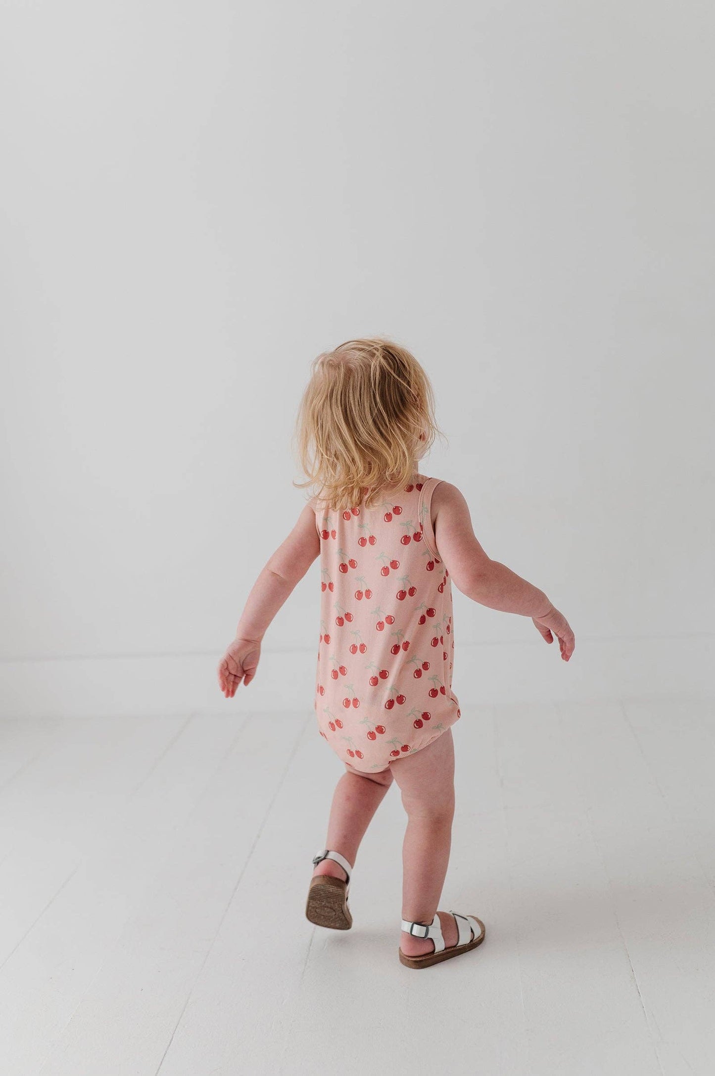 Cherries Bamboo Bubble Romper