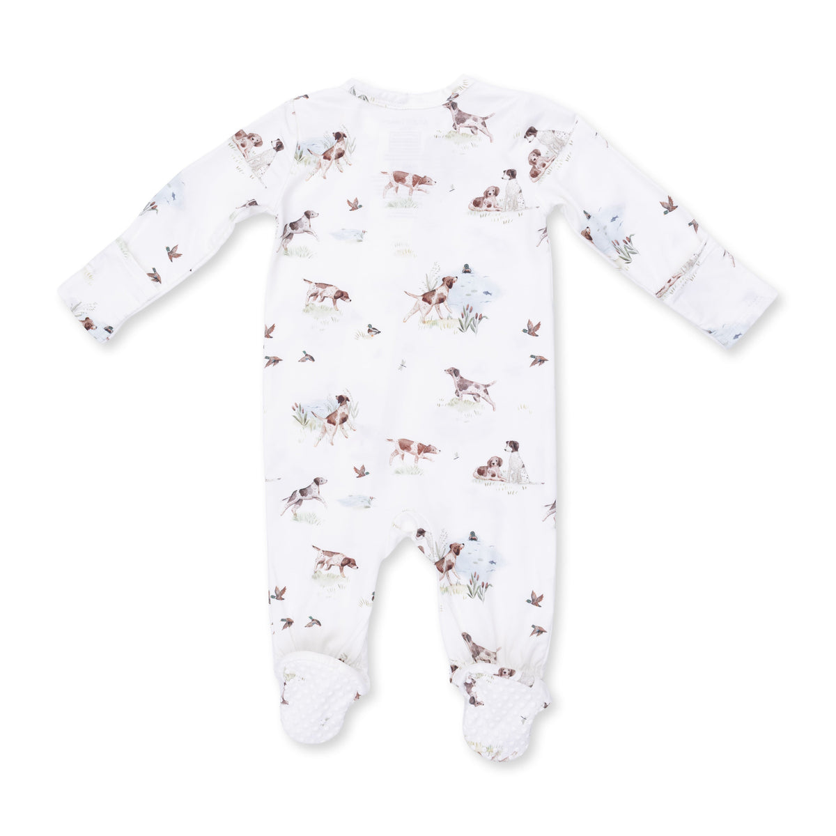 Pointer Pups and Duck Buddies - 2 Way Zipper Footie
