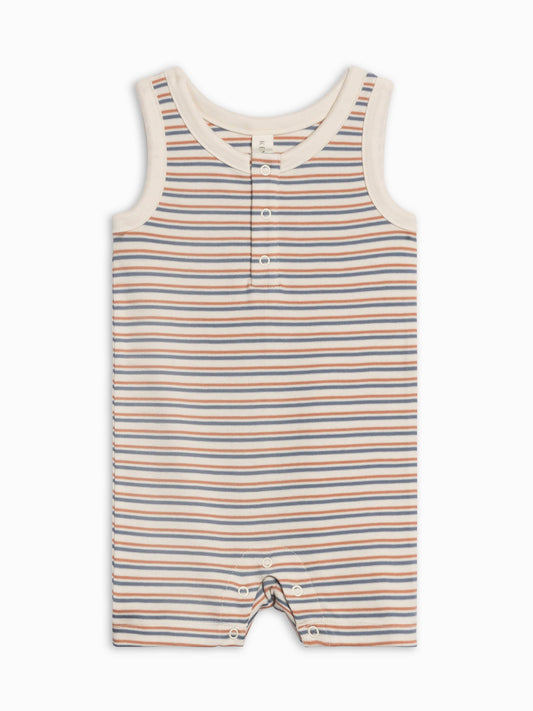 Nile Romper - Voyage Stripe / Sea + Ridge